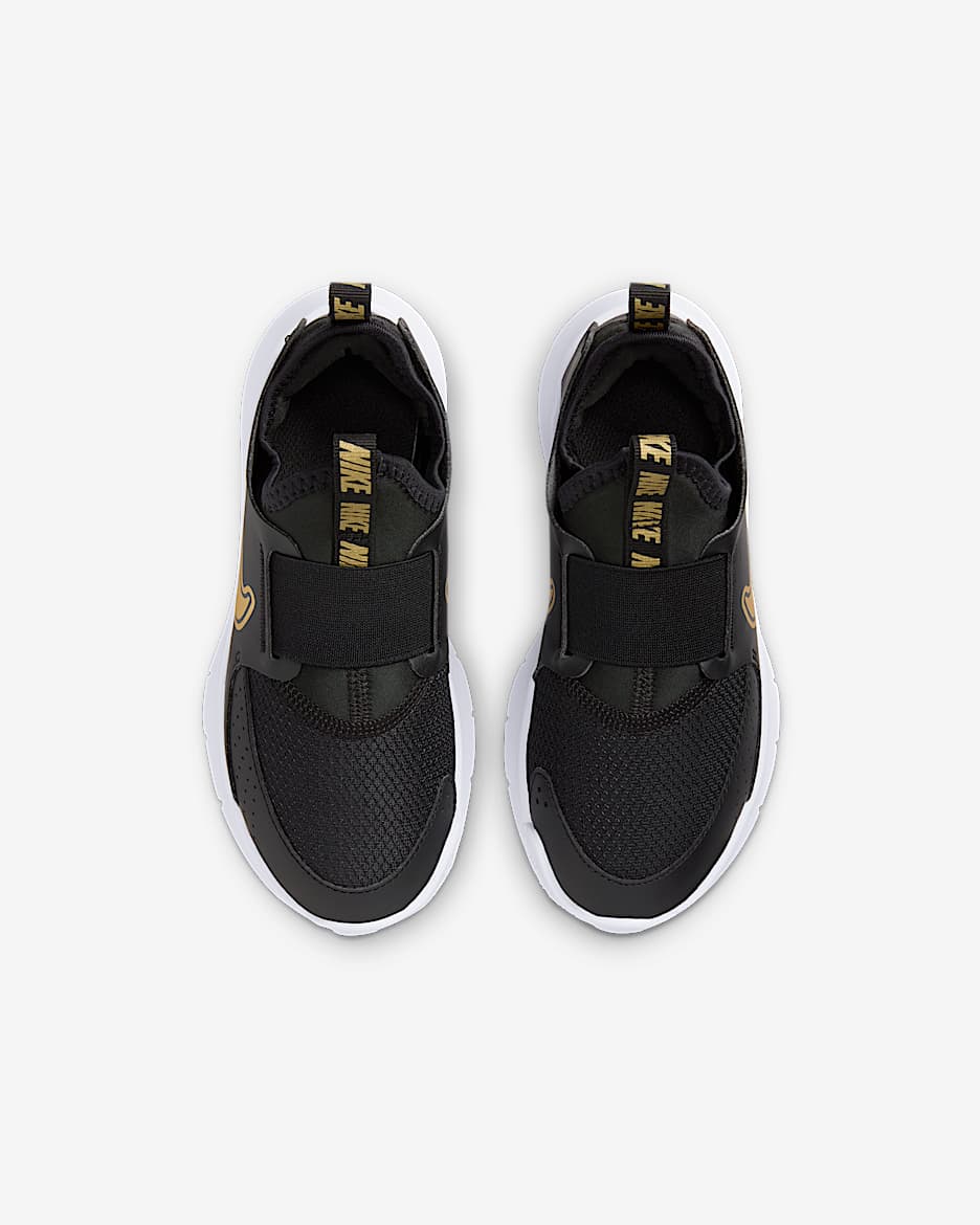 Black and gold kids nike sales